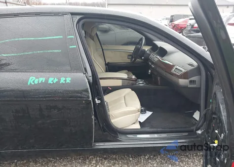 2007 BMW 750Li z USA, uszkodzony, nr VIN WBAHN83517DT71453